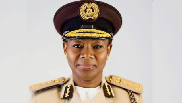 Photo of Comptroller-General of the Nigeria Immigration Service (NIS), Kemi Nandap